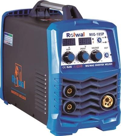 Saldatrice inverter MIG/MAG/MMA GAS/GASLESS MIG fai da te-185P
